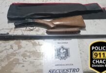 Secuestraron una escopeta y una moto tras denunciar por violencia