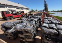 Puerto de Barranqueras productores del norte exportaron carbón vegetal a Basail