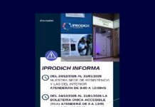 IPRODICH informa los horarios de atención durante el receso administrativo