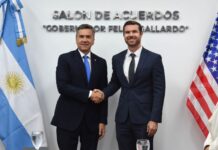 Zdero recibió representante de asuntos económicos de la embajada de Estados Unidos