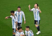 Messi y un remate excelente para darle la ventaja a la Selección argentina ante Austria