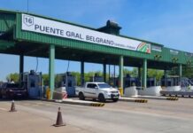 NUEVOS PRECIOS EN EL PEAJE DEL PUENTE CHACO-CORRIENTES DESDE ESTE SÁBADO